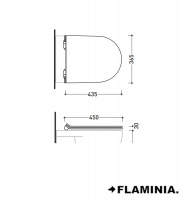 TAPA INODORO QUICK / APP SLIM FLAMINIA